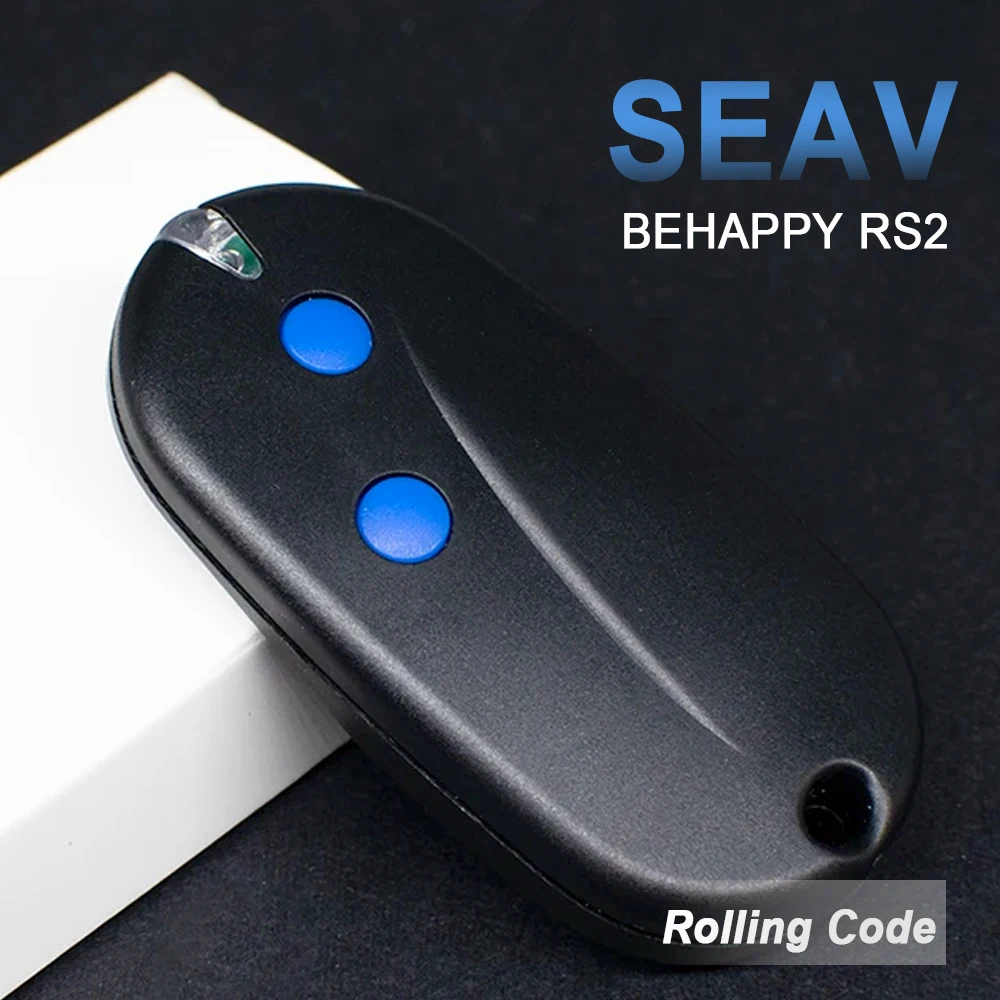 1-20pcs New SEAV BE HAPPY RS1 RS2 RS3 NEW BE SMART RS2 RS4 Garage Door Remote Control Rolling Code 433.92MHz Gate Opener