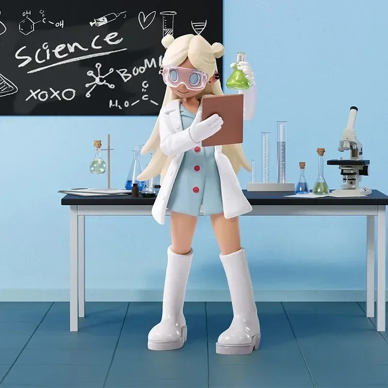 POP MART Peach Riot Rush Hour Series Scatola cieca Scatola misteriosa Caixa Sorpresa Ragazze Anime Figure Modello carino Regalo di compleanno