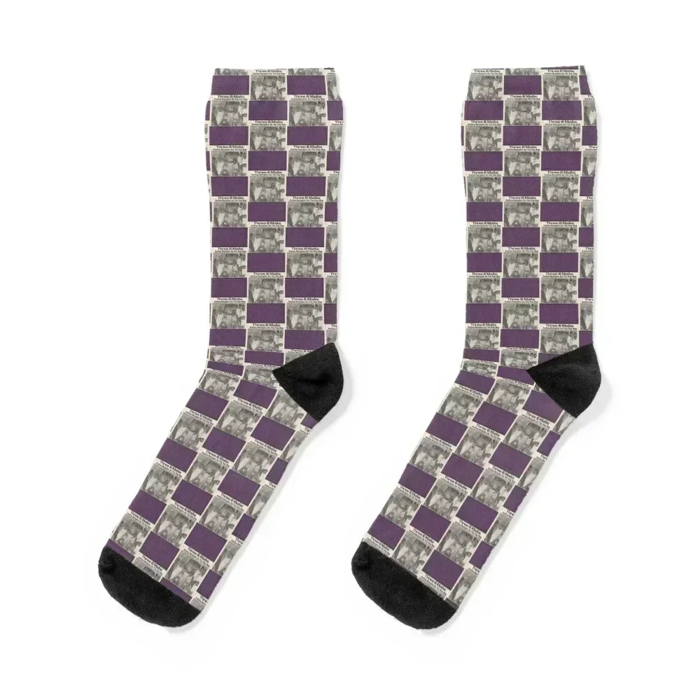 

Three 6 Mafia Socks FASHION shoes Soccer basketball Men's Socks Luxury Women's