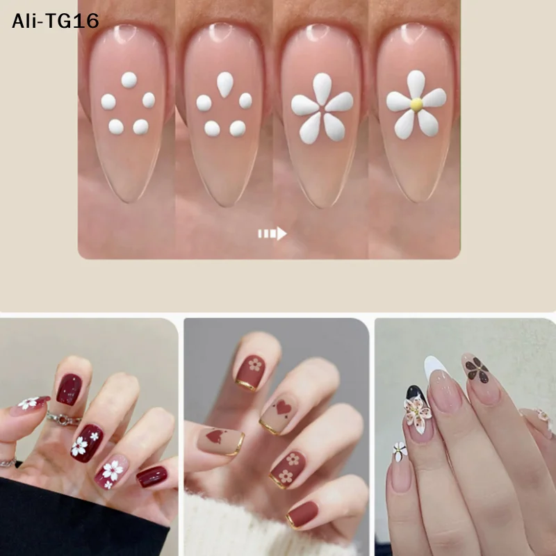【A6t】Sandalwood Nail Dotting P - Nail Art Dotting Tool ulasan dan harga