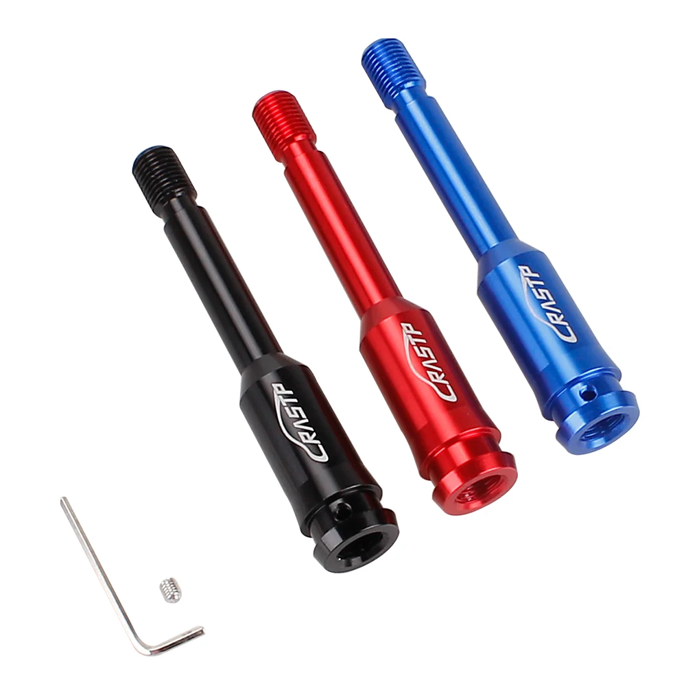 New Arrived M14X1.5 Universal Aluminum Alloy Car Gear Shift Knob Extender Adjustable Gear Stick Shifter Lever SFN115