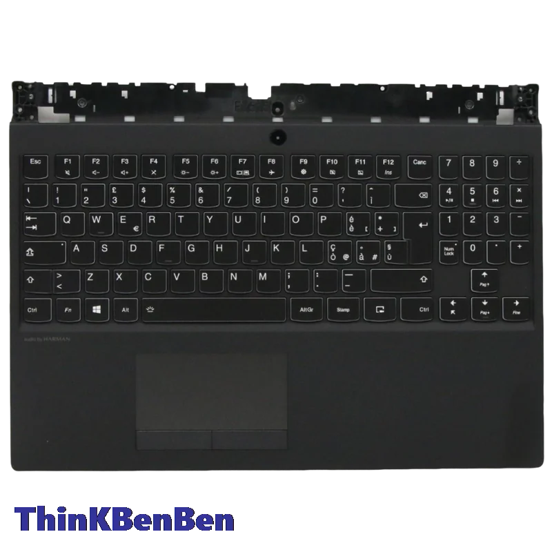 IT Italian Black Keyboard Upper Case Palmrest Shell Cover For Lenovo Legion Y540 15 15IRH Y7000 2019 PG0 5CB0U42710