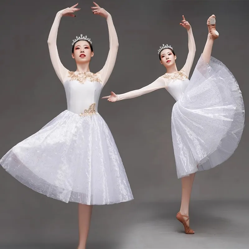 2024 new modern opening dance ballet adult art test dance performance dance costume girl