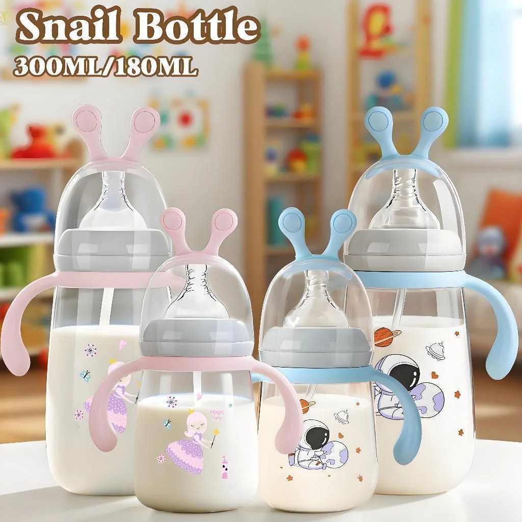 

180 мл/300 мл. Детская бутылочка из натурального импортного пищевого материала, корпус бутылки, чашка для воды с ручкой, детская бутылочка. Бесплатная BPA