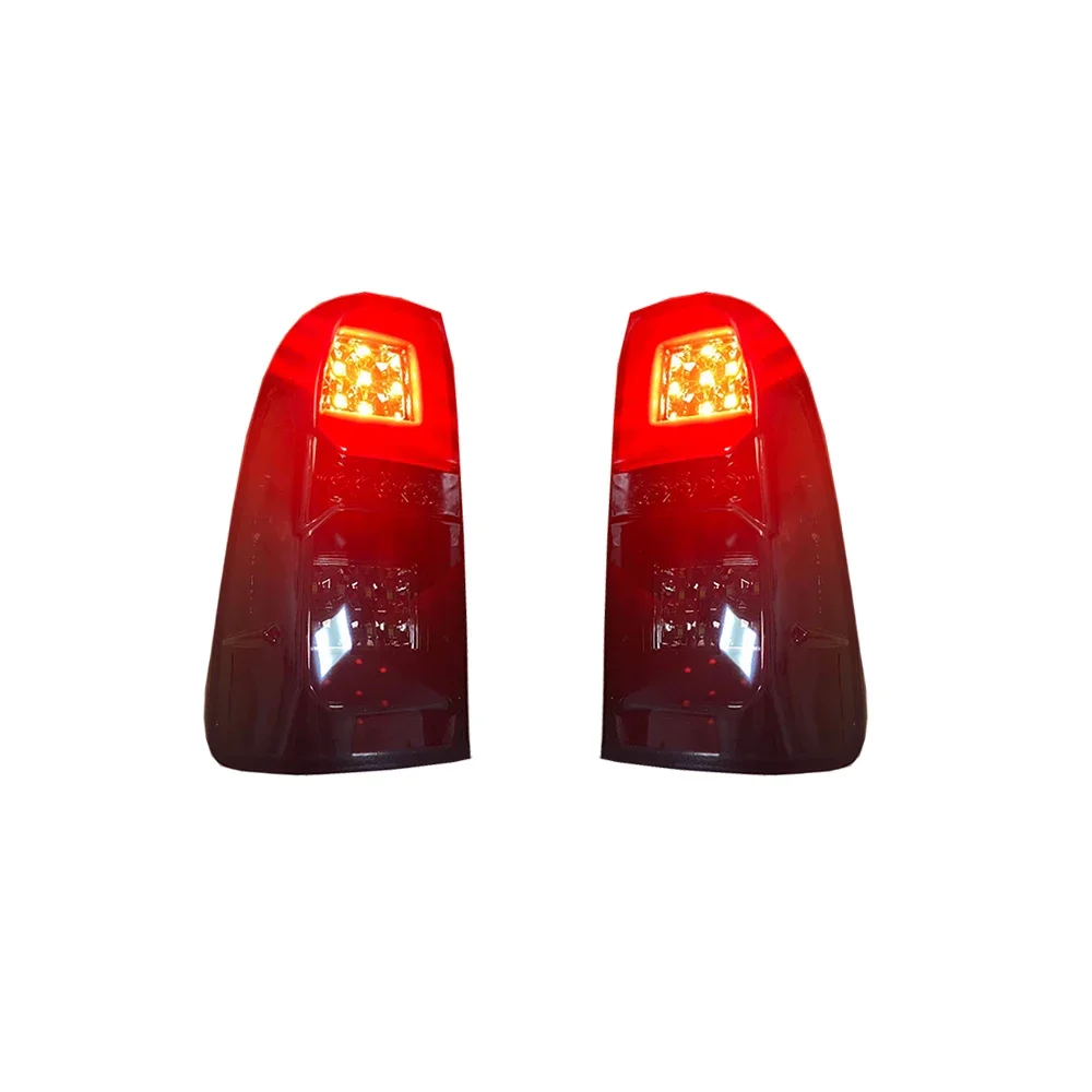 Applicable to Modified LED Car Tail light For Toyota Hilux Vigo SR5 MK7 Auto Rear Lamp DRL Turn Signal Reverse Light Accessories