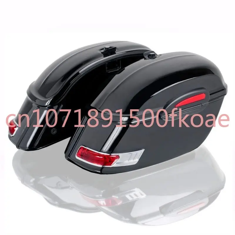 

ABS Hard Plastic Saddle Bags Motorcycle Saddle Boxes Hard Luggage Side Case for Motorcycle Motorbike