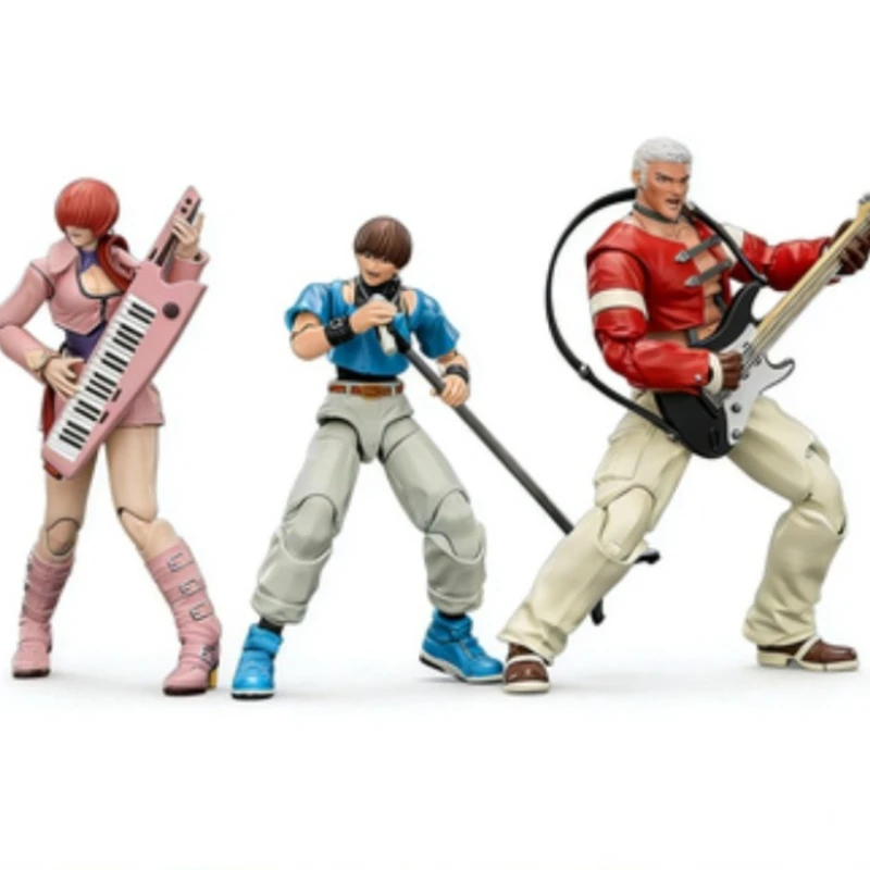 

Фигурка JOYTOY SNK KOF '98UM Orochi Team, подвижная модель 1/18, фигурка Шерми, игровой персонаж, игрушка, украшение для рабочего стола, подарок для мальчиков, новинка