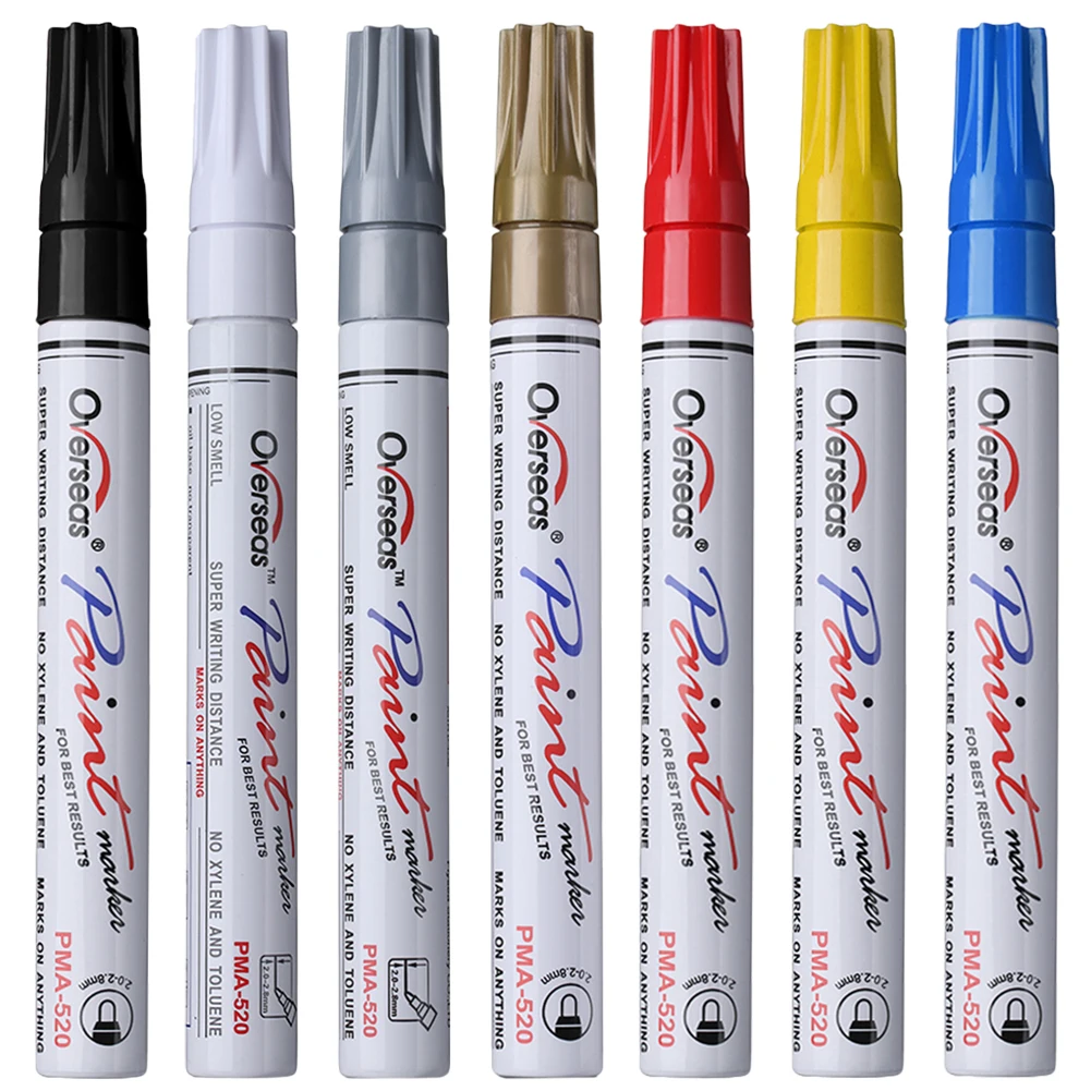 Waterproof Car Tyre Tire Tread Permanent Paint Marker Pen Graffiti Oily Marker