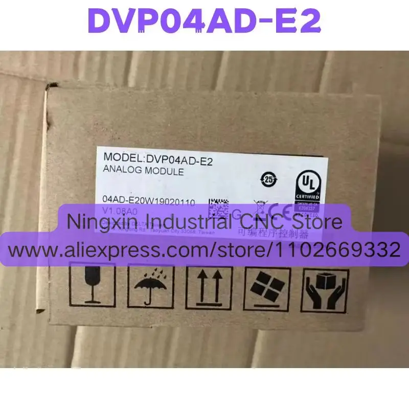 

DVP04AD-E2 Быстро отправленный модуль расширения ПЛК протестирован нормально