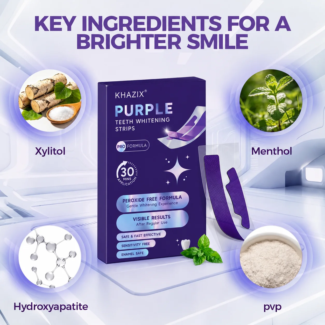 1/7 par Pasków do Wybielania Z – Teeth Whitening Strips Crest recenzja i cena