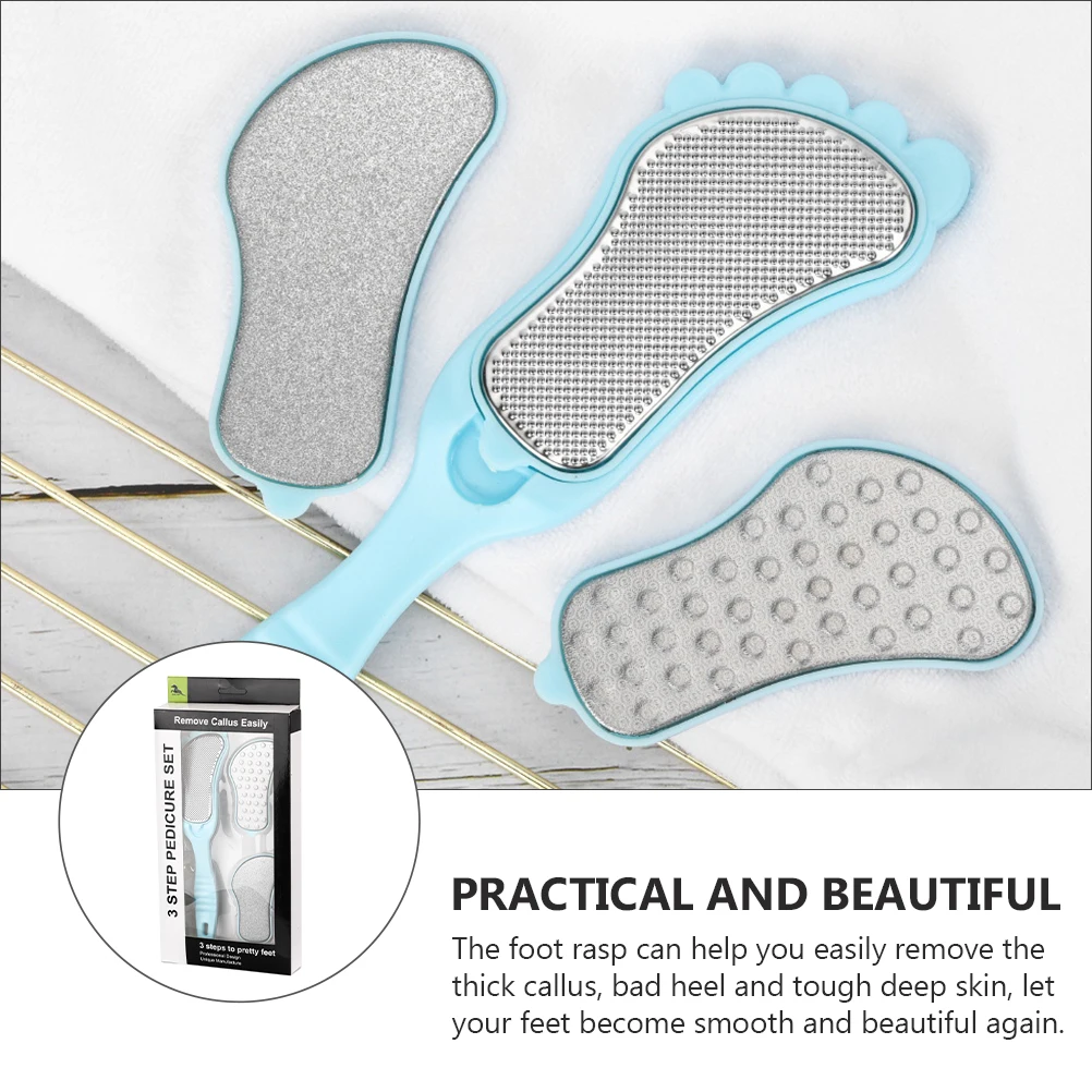 

1 set File Manual Grinder Portable Rasp Dead Skin Remover Callus Smoother Foot Care Foot Callus Remover Tool Nail Kit