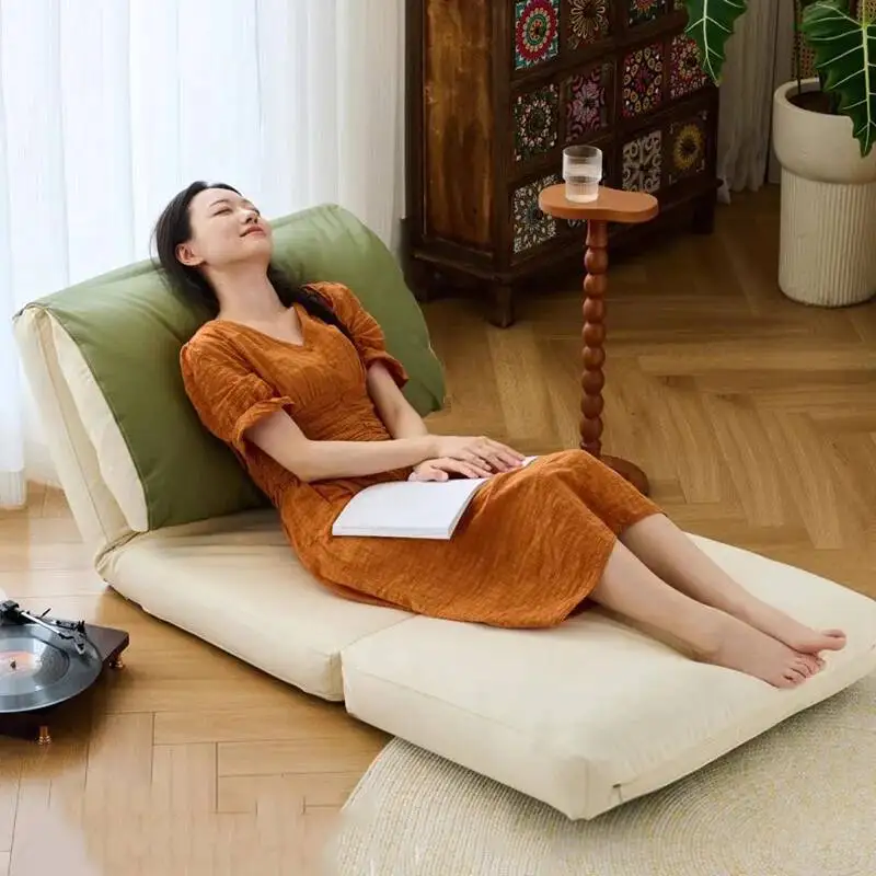 Sillas de Maquillaje Nórdicas, Futón Cómodo, Sofá de Suelo, Silla Tatami, Sillón de Comedor, Sofá de Lectura, Poltrona para Patio, Muebles de Salón