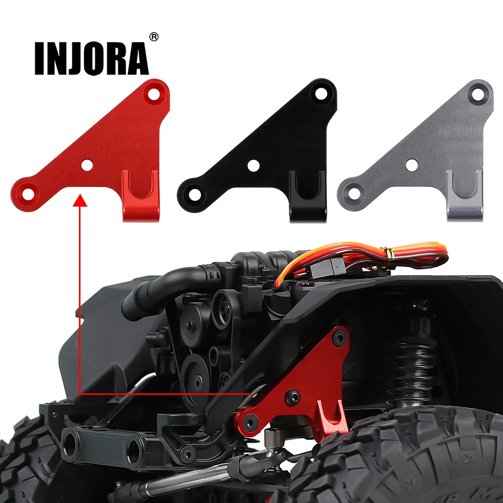 INJORA-Support Panhard CNC en aluminium, pour 1:10 RC inoler AXACanon SCX10 III AXI03007 AXI231017, pièces de mise à niveau