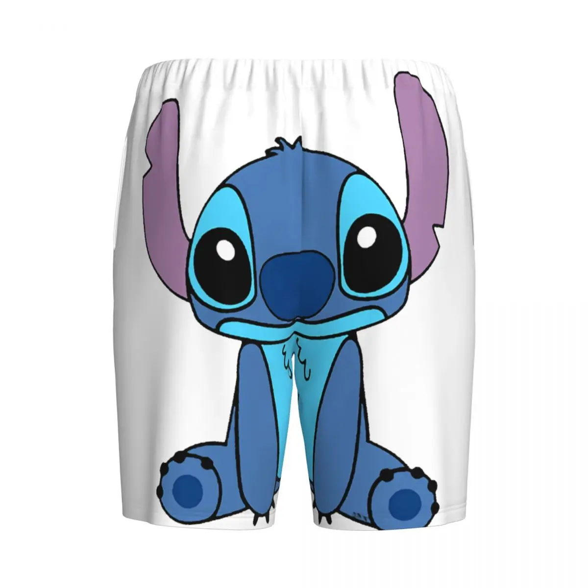 Custom Print Lilo Stitch Cartoon Anime Manga Pajama Shorts Men Sleepwear Bottoms Sleep Short Pjs with Pockets