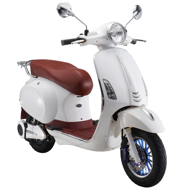 Hot selling Classic Vespa Electric E Motorcycle Scooter electric bicycle Roman Holiday