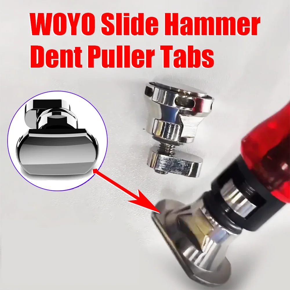 

WOYO Steel Tabs for Car Dent Repair Tool Iron Tabs Parts For Slide Hammer Dent Puller Accessories Seamless Fit of Sliding Hammer