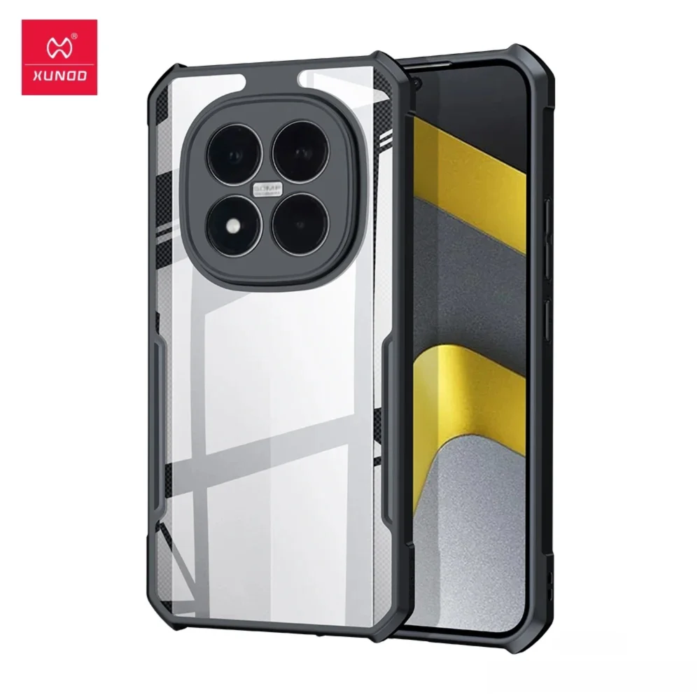 Xundd For POCO M8 Pro POCO M8 5G Case,Airbag Shockproof Shell,Camera Protection,Acrylic&TPU Back Clear Cover For POCO M8 Pro