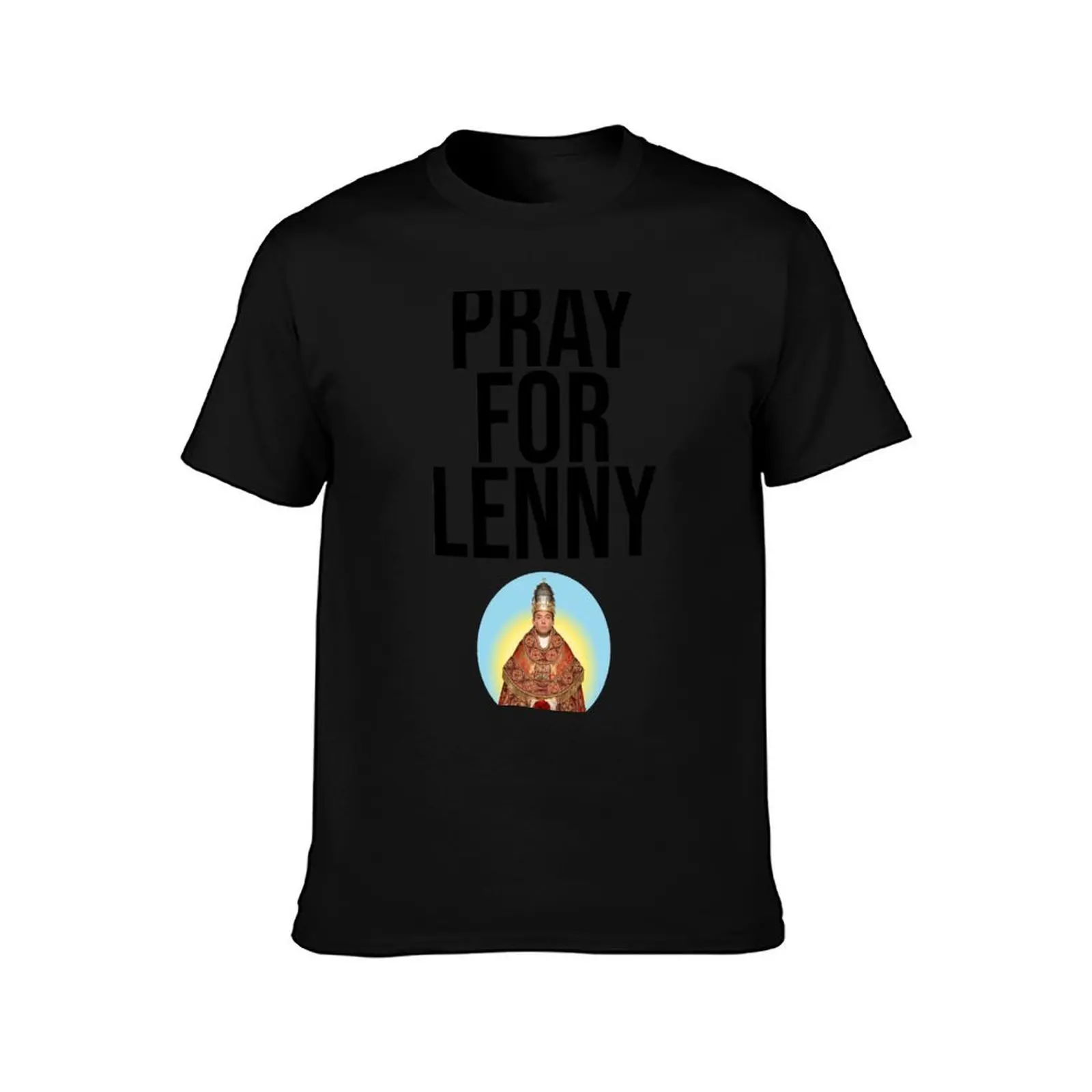 Pray For Lenny (Back design) T-Shirt Anti-Perspiration Workout Top T-Shirt