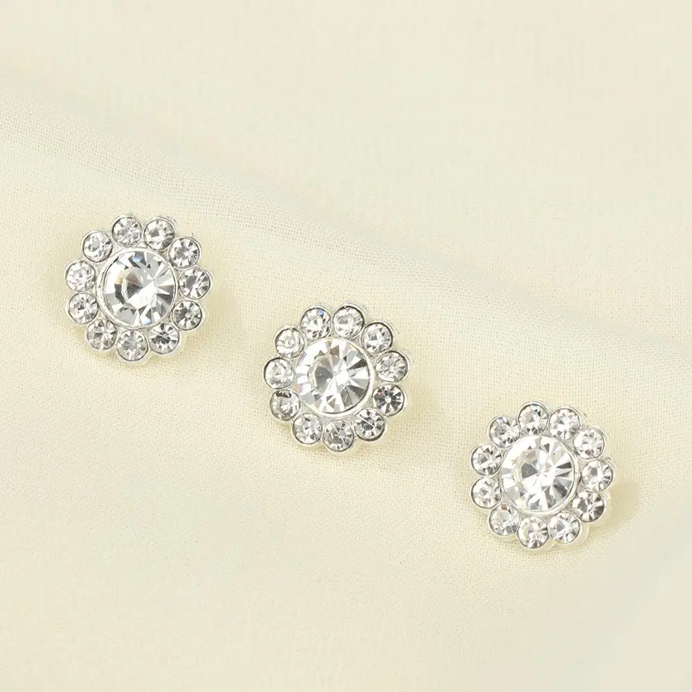 Clothing Accessories Sewing Button Needlework Shirt Buttons Scrapbook Accessories Craft Decoration Metal Rhinestone Buttons