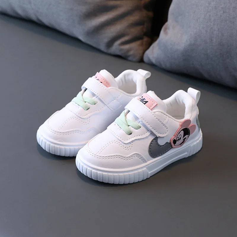 

Горячая распродажа: милые повседневные кроссовки с Микки Маусом для малышей, классические кеды для девочек и мальчиков на все сезоны, отличные теннисные кроссовки для малышей и младенцев