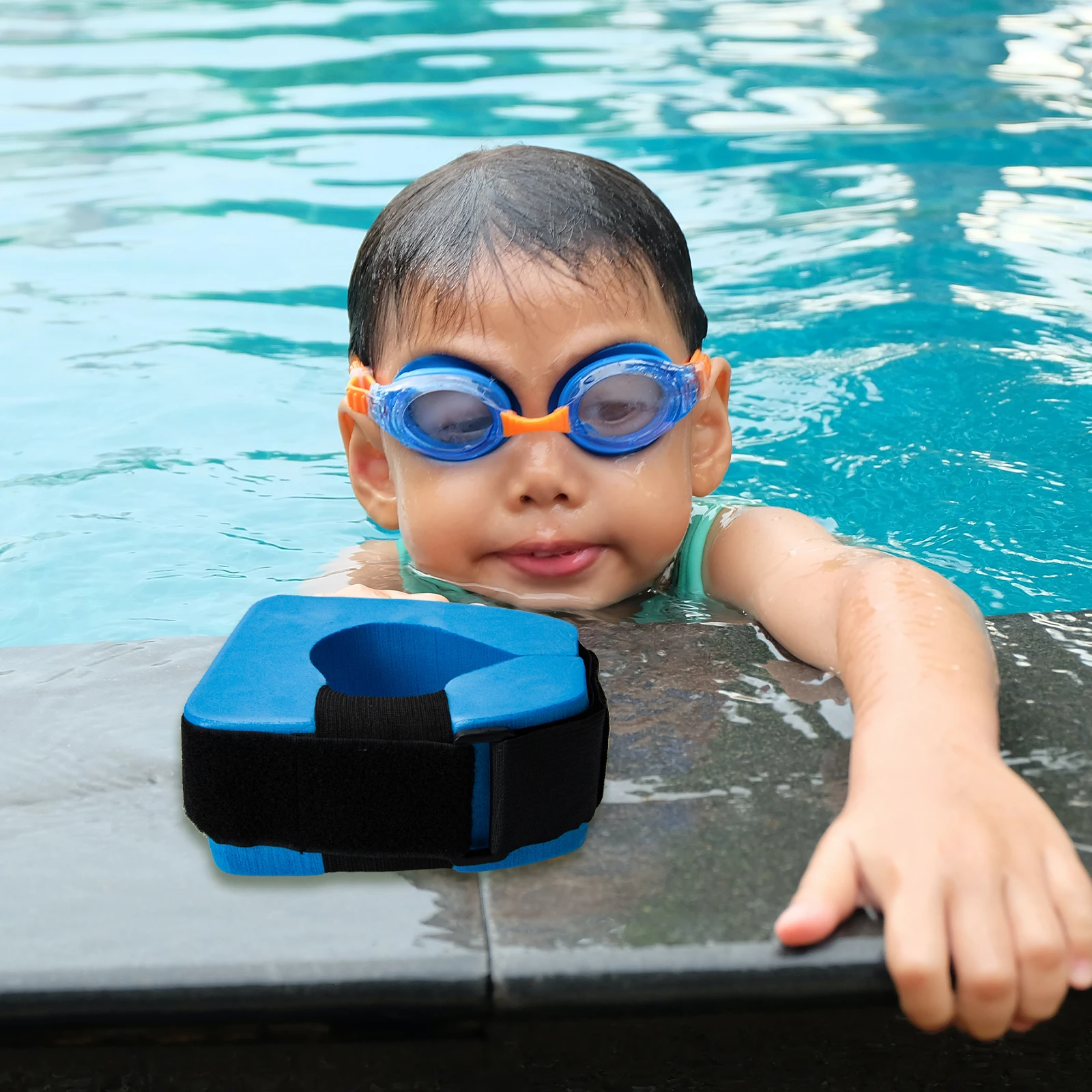 

2Pcs Kids Eva Arm Floating Bands Children Swim Armlets Thickened Floaties Pool Beach Lake Swim Supplies