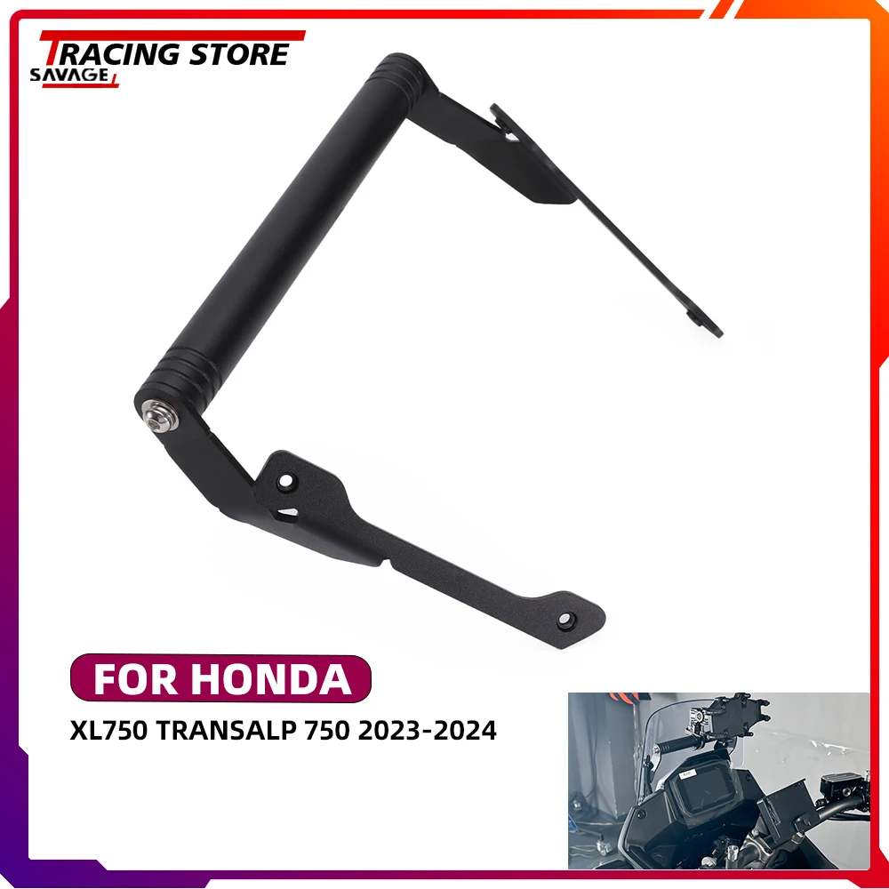 2024 New GPS Navigation Mobile Phone Sat Nav Mount Bracket Holder For Honda XL 750 Transalp 750 22mm 7/8\