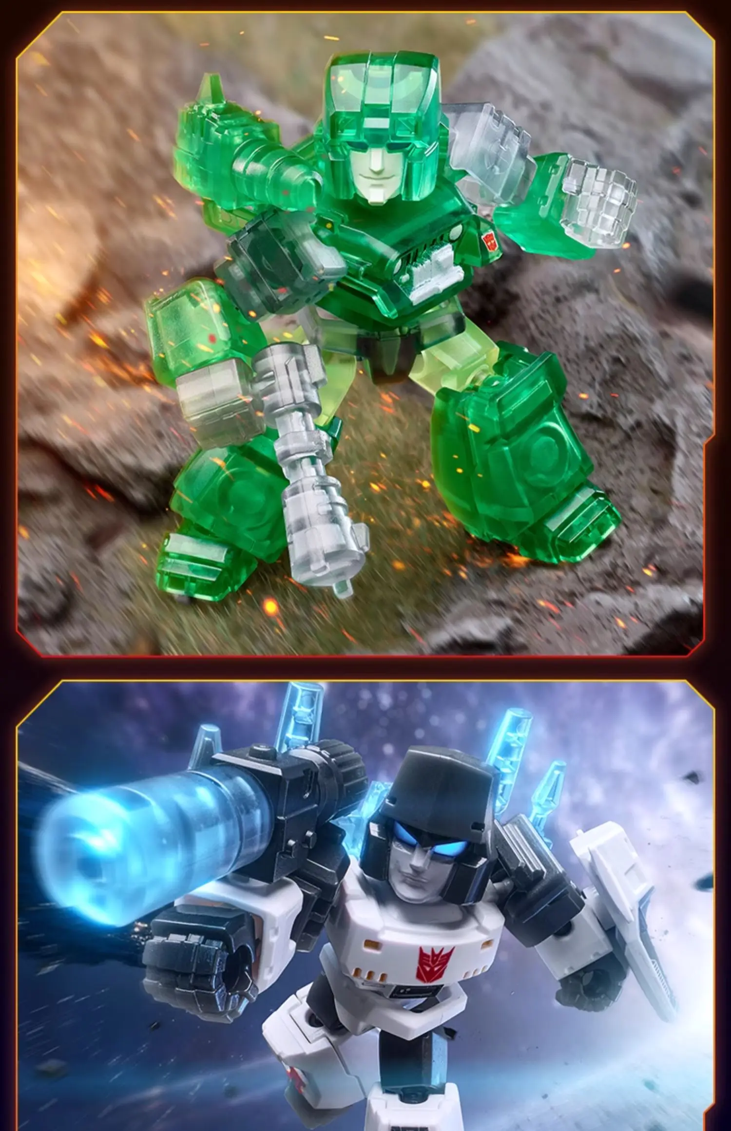 Blokees Transformers Bausteine Defender Version Optimus Prime Bumblebee Roboter Cartoon Anime Transformation Sammlung Spielzeug – Detail 37