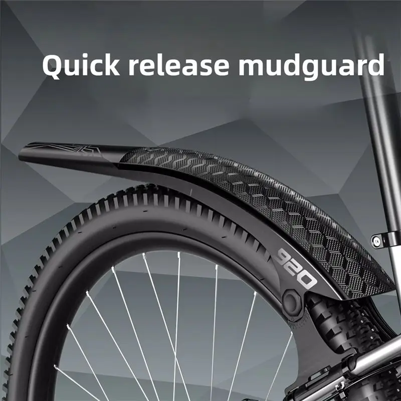 NEW HOT In Stock-Riding Accessories Mountain Fenders Speed Down Bicycle Quick Disassembly Adjustable Extended Wide