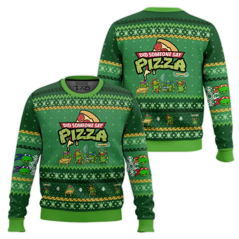Рисунок 3 - TMNT L D R M Ugly Christmas Sweater