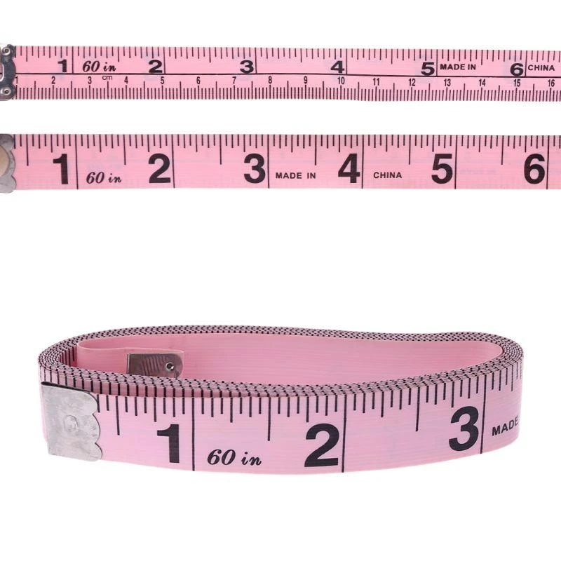 F92C Soft Tape Measures Double-Scale 60-Inch/150cm Soft Tape Measure Ruler for Sewing Tailor Cloth Me-dical Measurement 60in