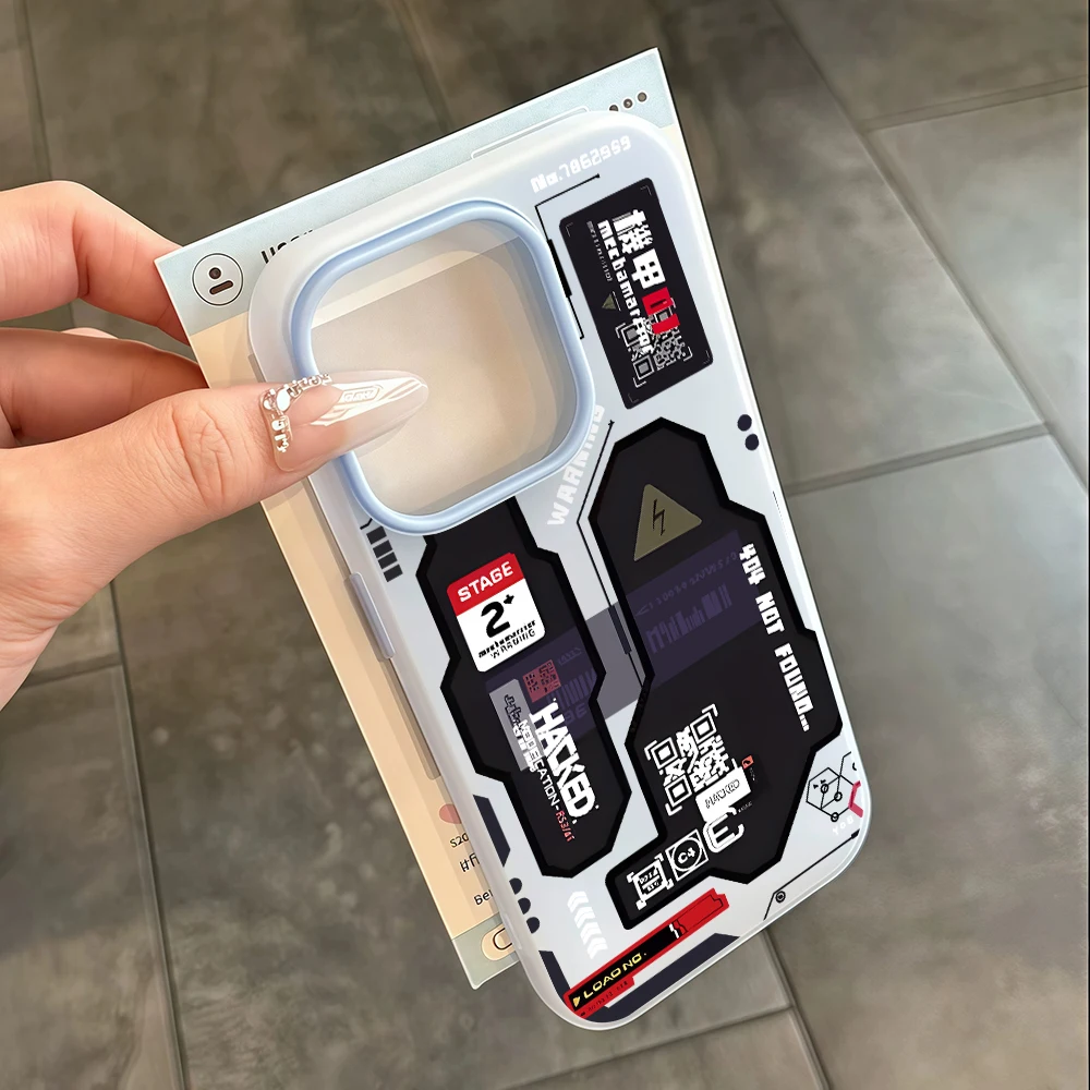 Für iPhone 17 15 16 14 Pro Max Hülle Plus Hacker Kreativ-Cover für iPhone 13 11 12 ProMax XS XR XS 7 8 Plus Bonbonfarbene Hüllen – Detail 7