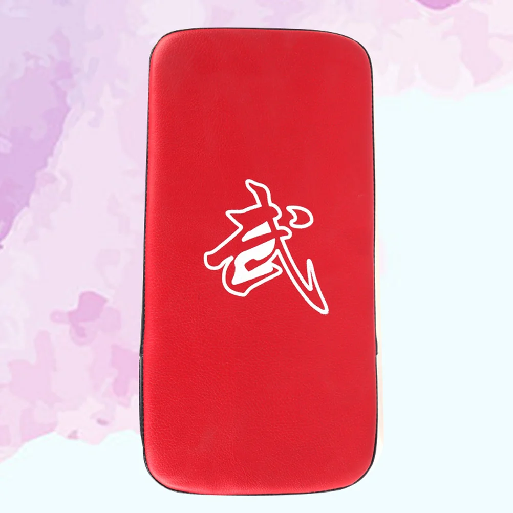 

Durable Kickboxing Karate Taekwondo Punching Training Foot Pad (Red)