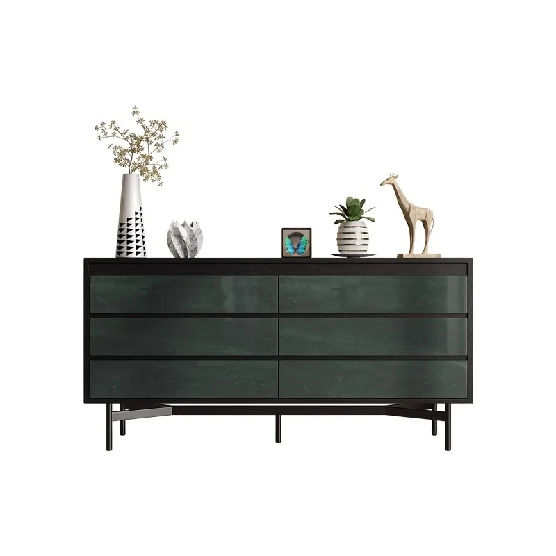 

Italian light luxury six-chest cabinet Qianshancui living room wall storage decorative cabinet household bedroom storage bedside