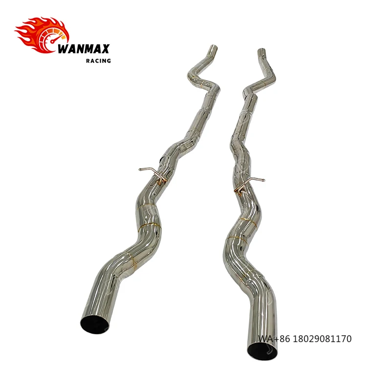 

For 2019+ M8 F91 F92 F93 Middle Pipe High Performance 304ss Exhaust System