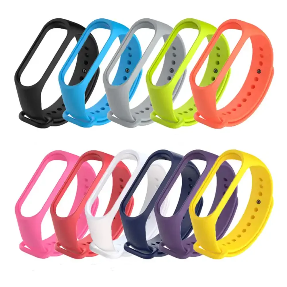 Bracelet Silicone Strap For Xiaomi Mi Band 7 6 5 Nylon WatchBand For Mi Band 4 3 Graffiti Style Bracelet For Mi Band 5 4 Straps