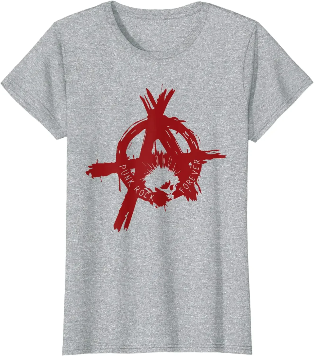 Punk Rock - Refuse Resist Rebel Revolt! Anarchy Symbol T-Shirt New 100% Cotton Casual Short Sleeve O-Neck Mens Tshirt