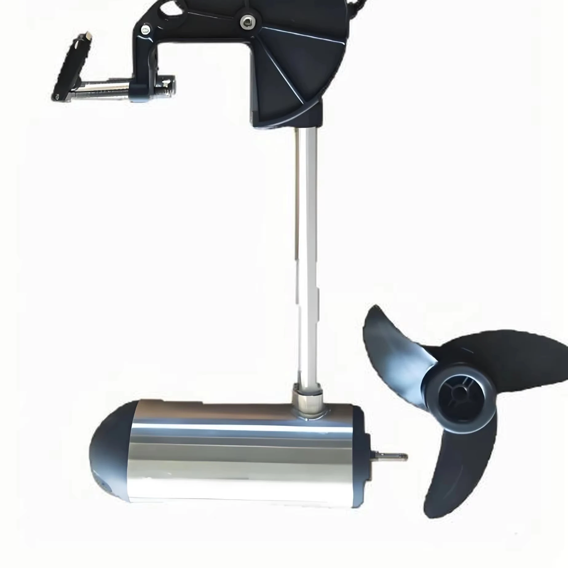 24V 2HP 120lbs Infinity Electric Outboard Stainless Steel Motor Anticorrosion Thruster for Swimming Pool New Slaty Boat Engines