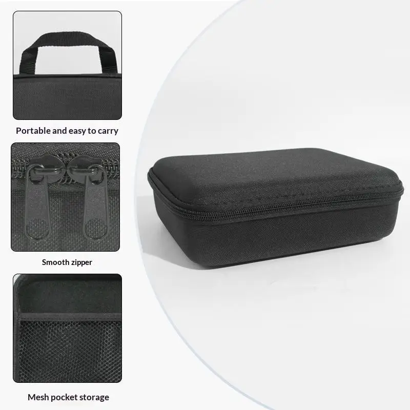 Shockproof EVA Game Controller Storage Bag Hard Portable Carry Case for 2 Joysticks Home Travel Protective Organizer