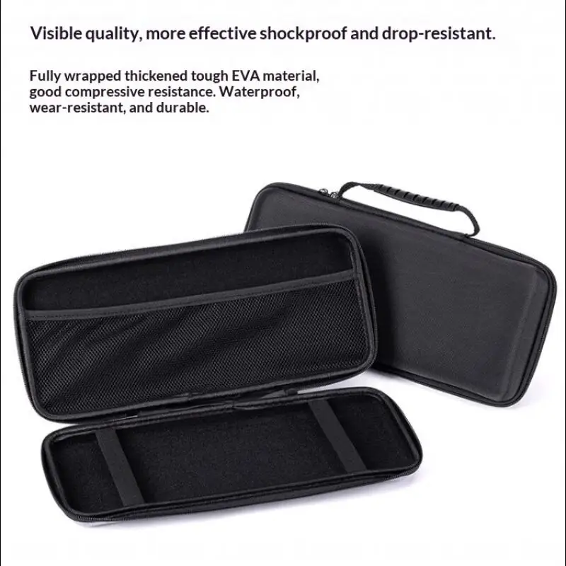 【EVA Hard Case Illuminated Keyboard Travel Carrying Bag Storage Case For MX Keys Mini Wireless Keyboard】