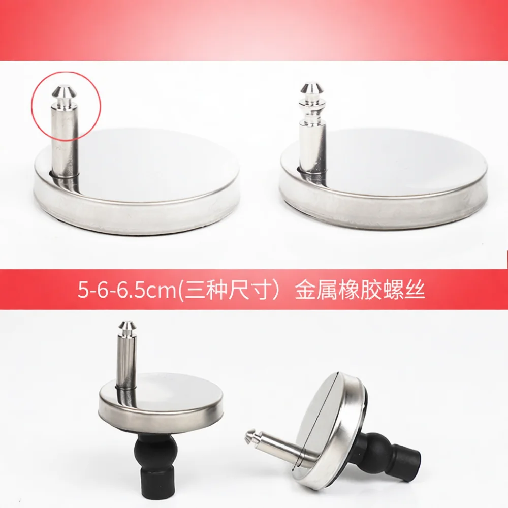 Universal Toilet Seat Fixing Hardware Metal Expansion Bolts For Bathroom Lid Replacement Maintenance Repairing Setup