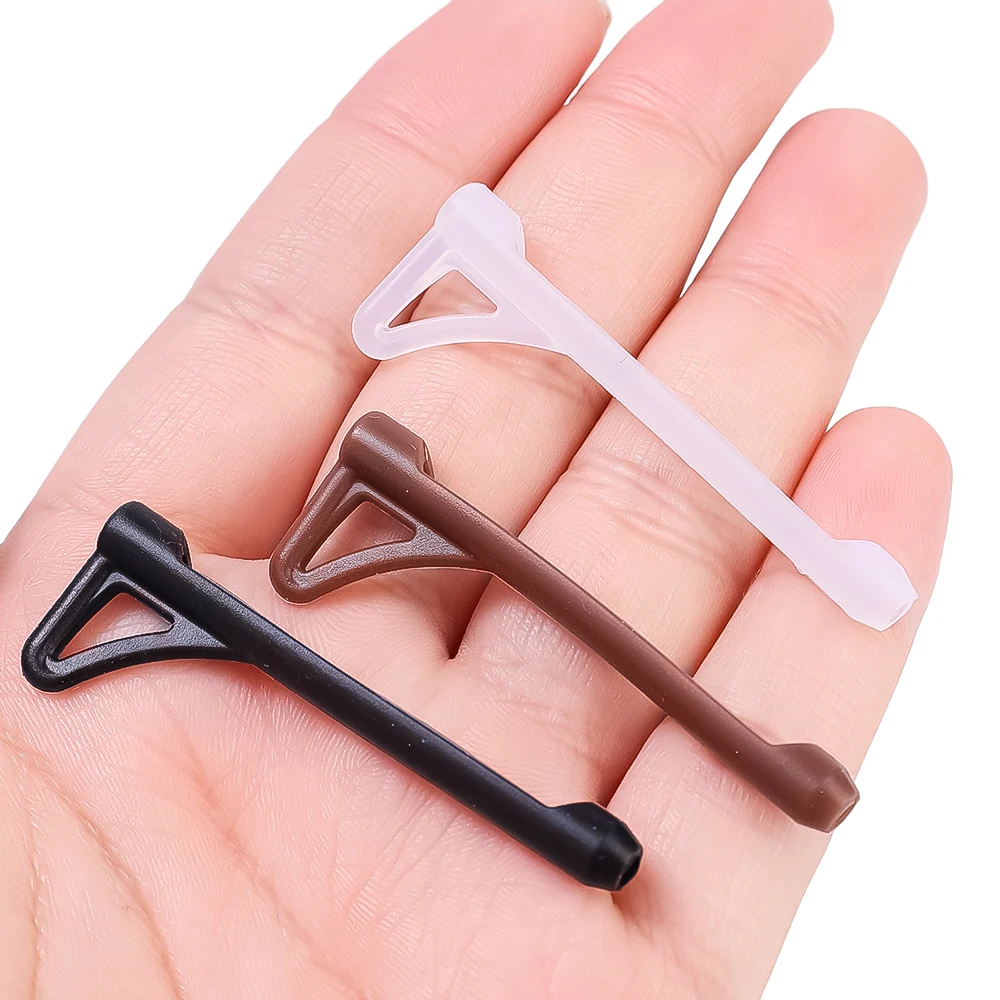 1/2/5/10Pairs Glasses Anti-slip Cover Anti-lost Silicone Ear Hook Glasses Legs Sleeve Holder For Sunglasses Glasses Accessories