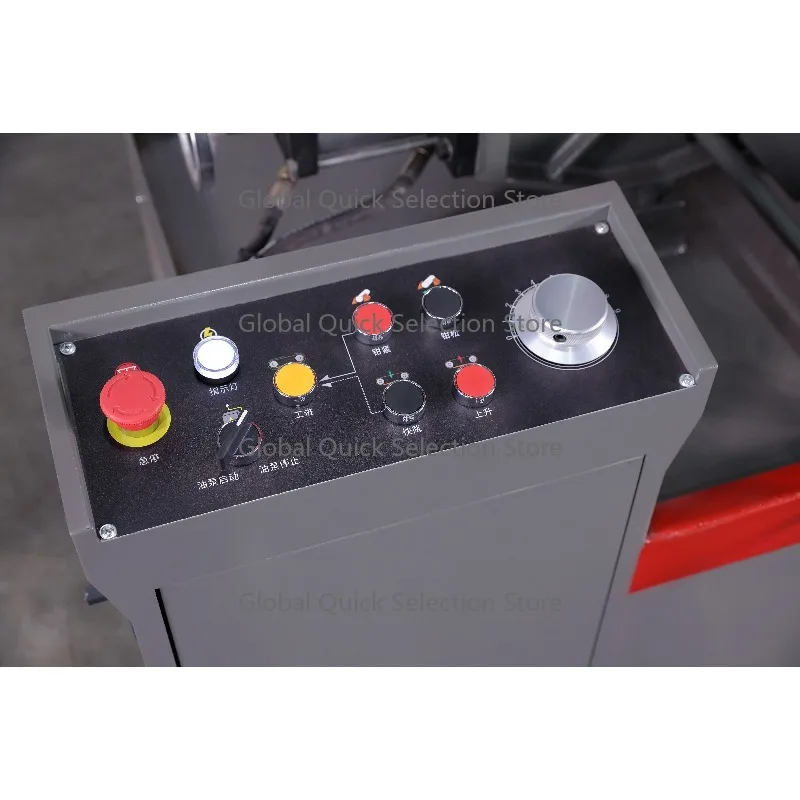 Scissor Type Metal Band Saw, 60cm Height Horizontal Steel Band Saw for Metal Cutting