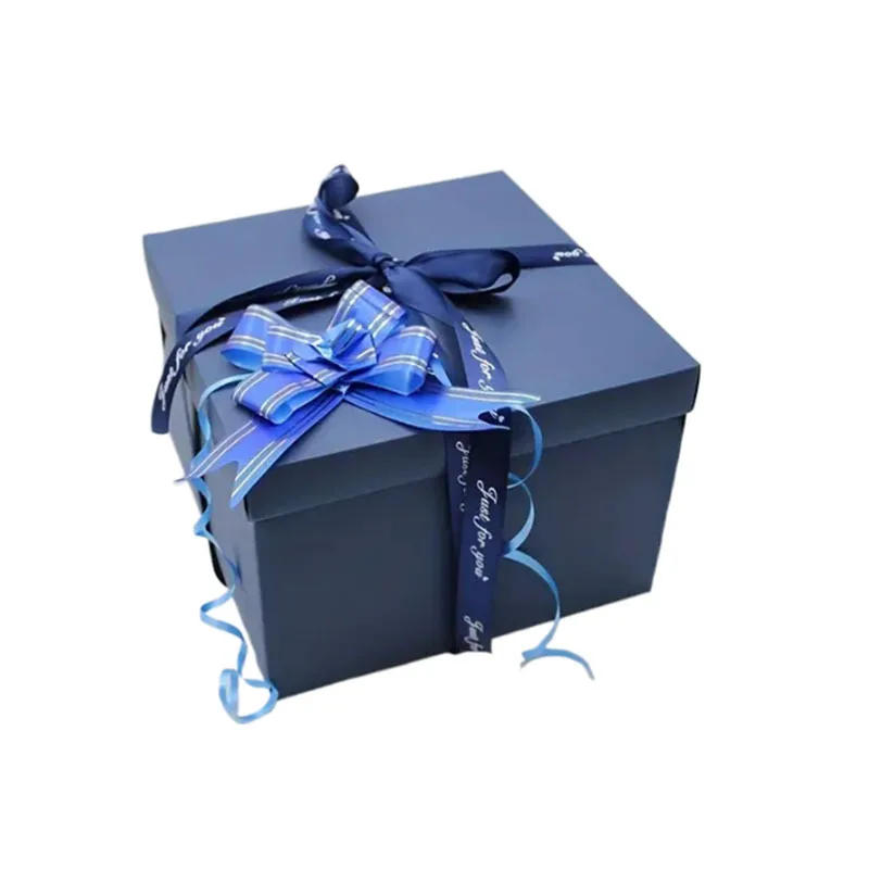 Valentinstag Geburtstag Hochzeit Jahrestag Geschenke Überraschung Explosion Box handgemachte zusammengebaute Snack Geschenkbox für DIY Weihnachten – Detail 8