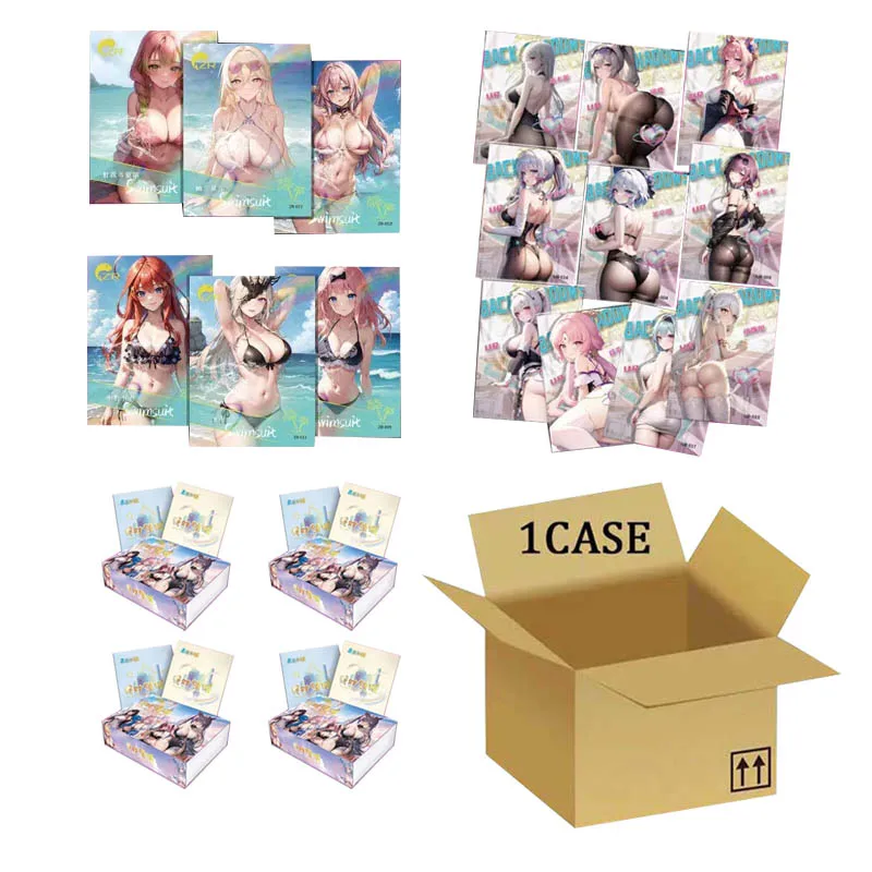 Wholesales Goddess Story Collection Cards Booster Absolute Terror Field Puzzle Anime 1case Board Games For Birthday Children