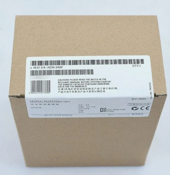 

Brand New Original 6ES7314-1AE04-0AB0 6ES7134-6FB00-0BA1 Fast Delivery