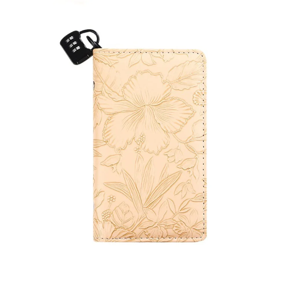PU Leather Saving Money Binder Budget Planner Savings Handbook Budget Binder with Lock Wallet Storage Cash Envelopes