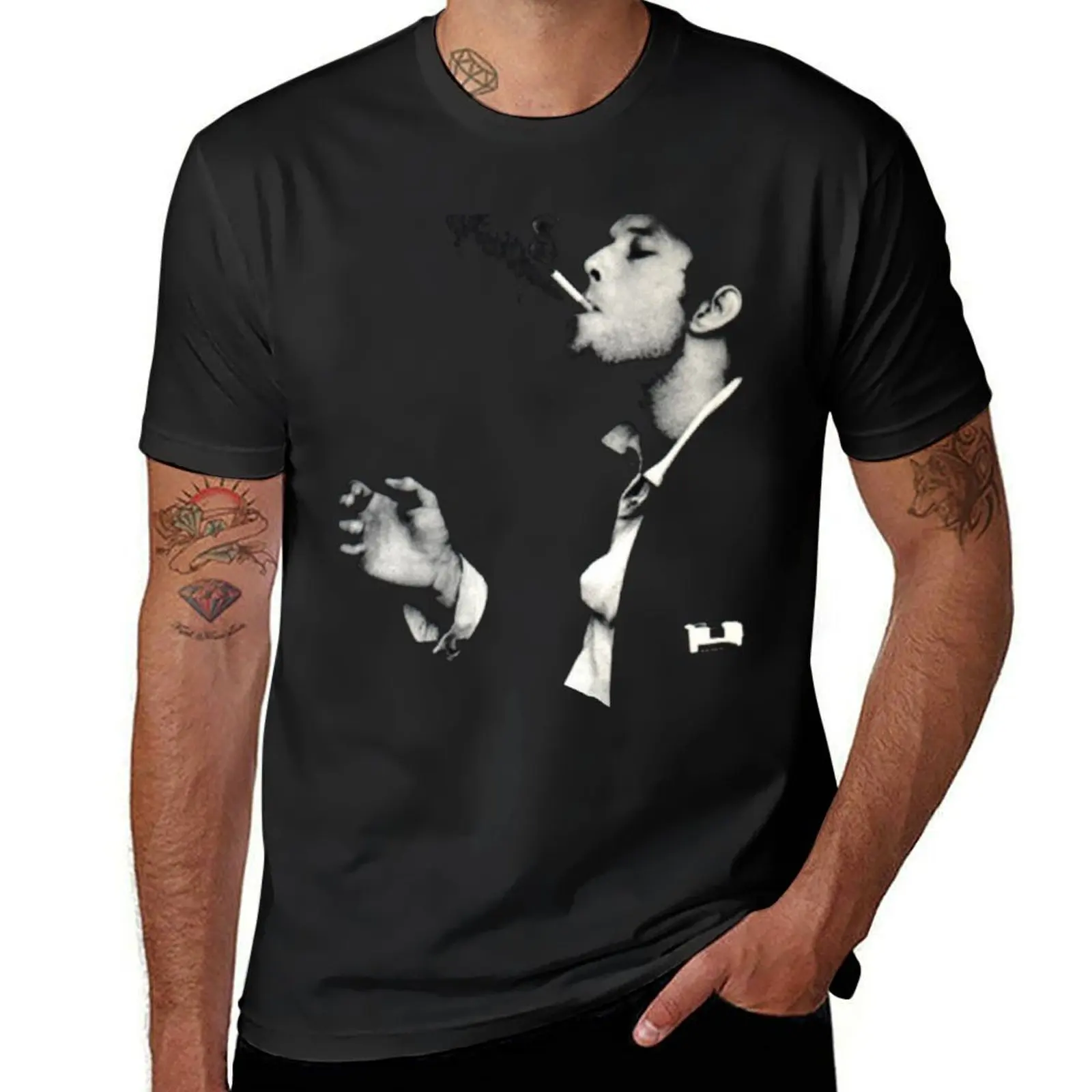 

Tom Waits icon T-Shirt sweat customs design your own boys whites mens workout shirts