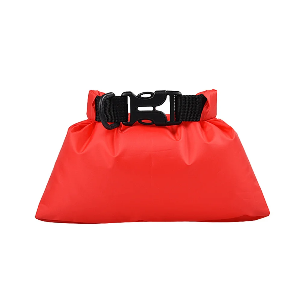 3 قطع حقيبة تخزين مقاومة للماء، عوامة سباحة لامعة، حقيبة جافة متعددة الأغراض للسباحة في الهواء الطلق، أحمر أزرق.5L 3L 8L