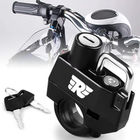 For Royal Enfield Bullet/Meteor/Classic 350 500 Interceptor 650 Continental GT Motorcycle Helmet Lock Anti-theft Security Safety