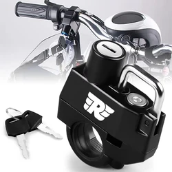 For Royal Enfield Bullet/Meteor/Classic 350 500 Interceptor 650 Continental GT Motorcycle Helmet Lock Anti-theft Security Safety
